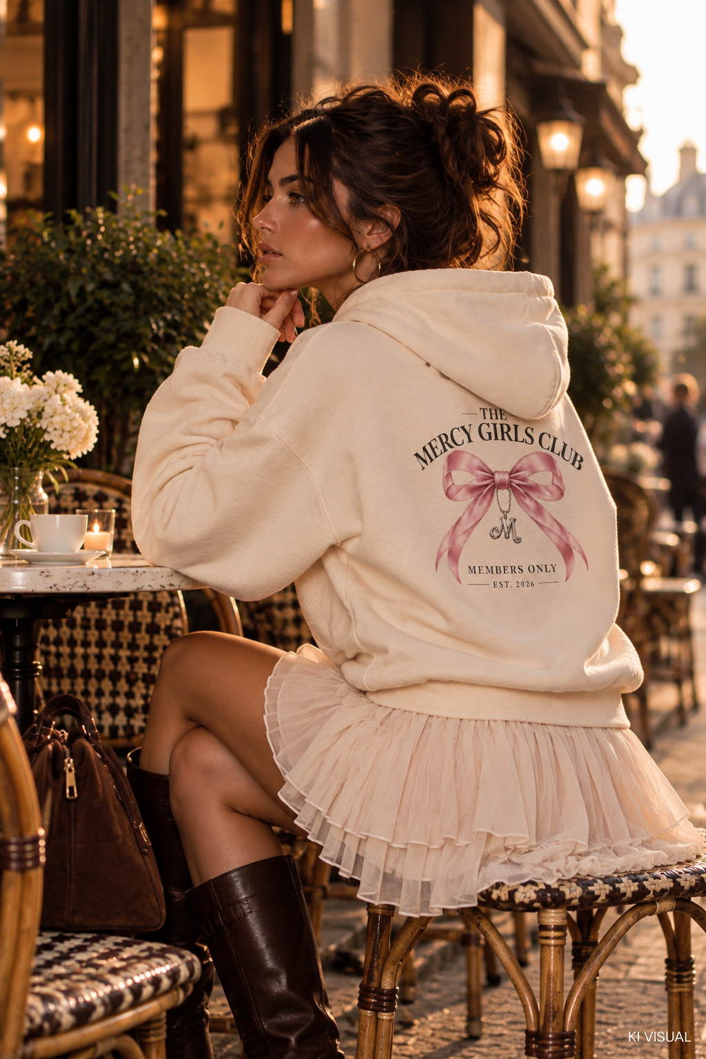 THE CLUB Oversized Hoodie